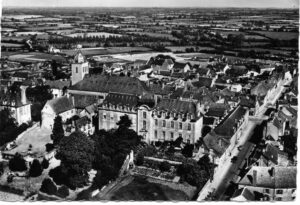 vue aérienne de la maison conventuelle