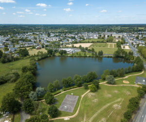 Vue panoramique de l'étang d'arrouët
