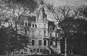 La château de la comterie en 1913