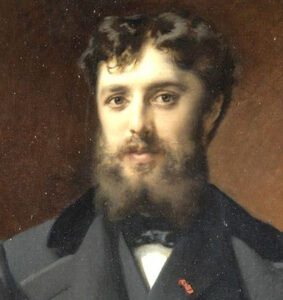 portrait de lucien magne (détail)