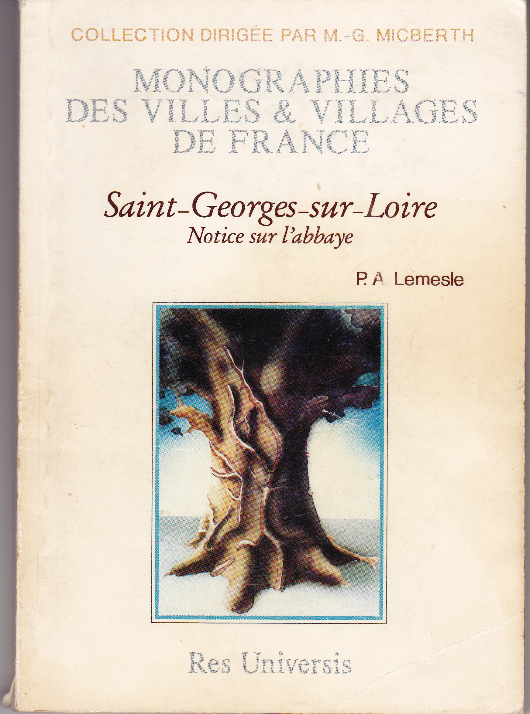 couverture du livre notice sur l'abbaye