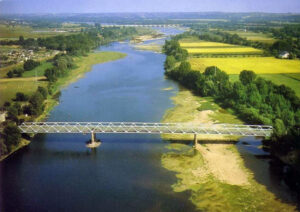 vue aérienne du pont du grand bras