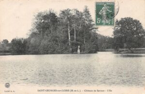 etang du chateau de serrant