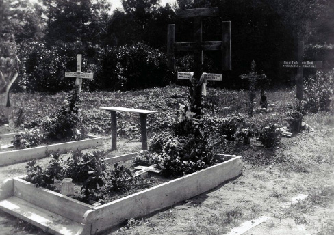 tombes dans le cimetière de saint georges