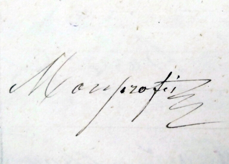 signature de Louis Monprofit