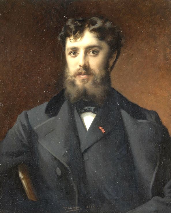 portrait de lucien magne par felix henri giacomotti