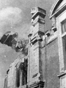 destruction de l'ancienne mairie en 1970