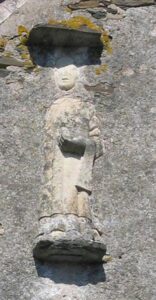 statue de saint séréné à la métairie de la salle