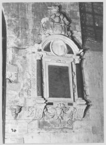 cenotaphe de guillaume lanier dans la chapelle des ursulines à Angers
