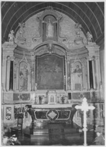 Maître-autel de l'église Saint Pierre de Bouchamps-lès-Craon, attribué à Pierre Baraudrie