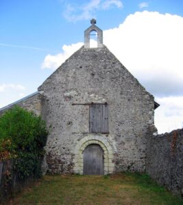 pignon du prieuré de chateaupanne en 2006