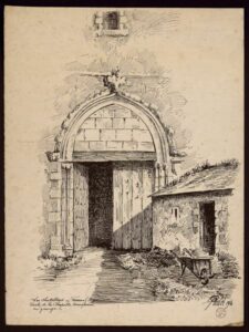 porte de la chapelle sainte apolline