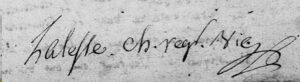 signature de pierre-éloi lalesse